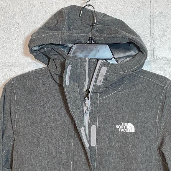 THE NORTH FACE Women's Shelbe Raschel Hooded Parka Grey, Small - Picture 4 of 13